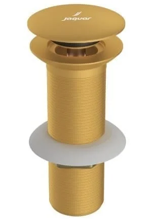 Đầu xả nhấn có tràn màu vàng mờ Ấn Độ Jaquar ALD-GMP-727L130
