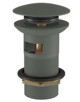 Đầu xả nhấn có tràn màu than chì Jaquar ALD-GRF-729