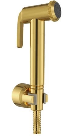 Vòi xịt inox dây mềm màu vàng sáng Ấn Độ Jaquar ALD-GBP-573PD