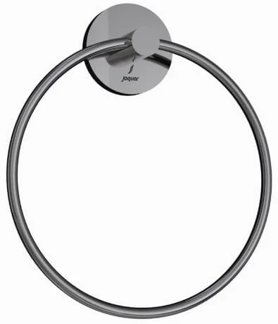 Vòng treo khăn mạ đen chrome Ấn Độ Jauqar ACN-BCH-1121BN