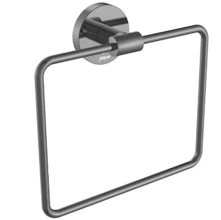 Vòng treo khăn mạ đen chrome Ấn Độ Jauqar ACN-BCH-1121N