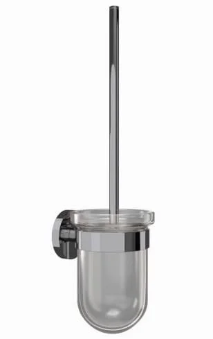 Giá đỡ và chổi cọ bồn vệ sinh mạ đen chrome Jaquar ACN-BCH-1143N