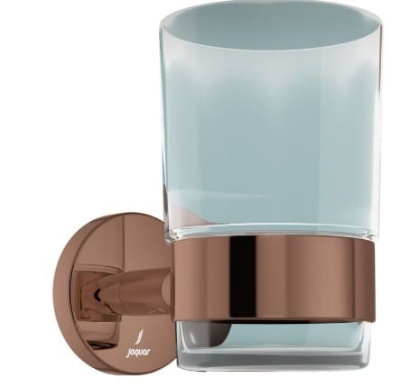 Kệ để cốc mạ màu đồng đỏ Jaquar ACN-BGP-1141N