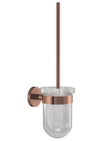 Giá đỡ và chổi cọ bồn vệ sinh màu đồng đỏ Jaquar ACN-BGP-1143N