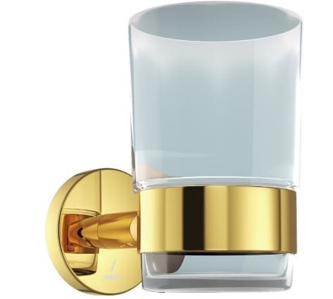 Kệ để cốc mạ màu vàng sáng Jaquar ACN-GBP-1141N