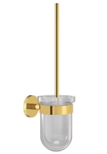 Giá đỡ và chổi cọ bồn vệ sinh màu vàng sáng Jaquar ACN-GBP-1143N