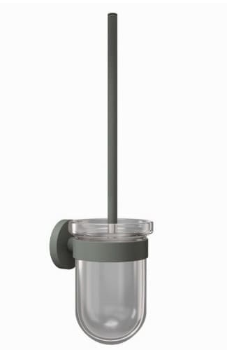 Giá đỡ và chổi cọ bồn vệ sinh mạ than chì Jaquar ACN-GRF-1143N