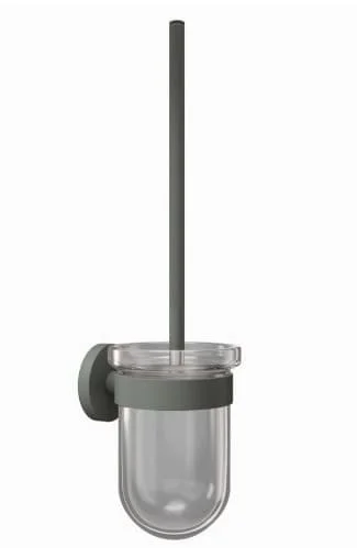 Giá đỡ và chổi cọ bồn vệ sinh mạ than chì Jaquar ACN-GRF-1143N