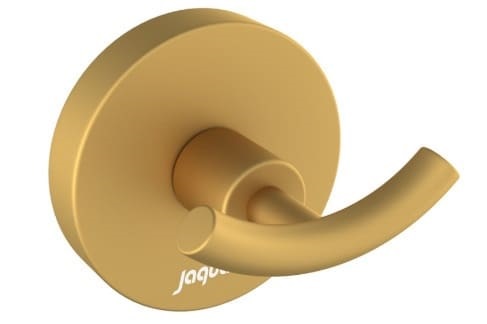 Móc áo đôi mạ vàng mờ Ấn Độ Jaquar ACN-GMP-1161N