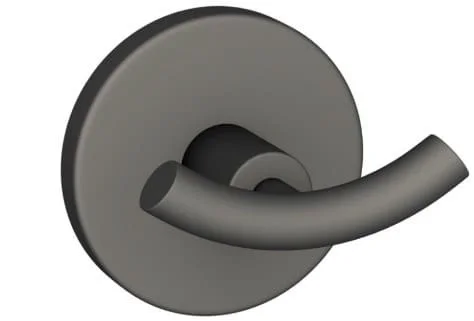 Móc áo đôi mạ than chì Ấn Độ Jaquar ACN-GRF-1161N