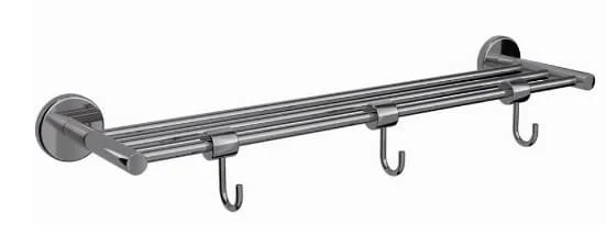 Vắt khăn giàn mạ đen chrome Ấn Độ Jauqar ACN-BCH-1181FHS