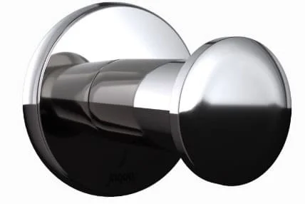 Móc áo đơn mạ đen chrome Ấn Độ Jaquar ACN-BCH-1191N