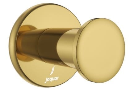 Móc áo đơn mạ vàng sáng Ấn Độ Jaquar ACN-GBP-1191N