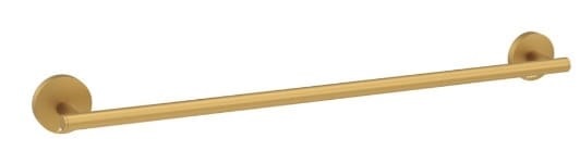 Thanh vắt khăn đơn mạ vàng mờ Ấn Độ Jauqar ACN-GMP-1111SM