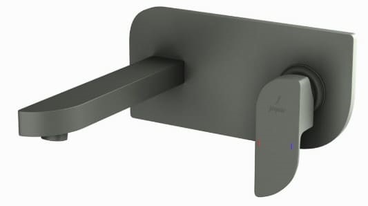 Mặt Nạ vòi Lavabo Nóng Lạnh Âm Tường mạ than chì Jaquar ALI-GRF-85233NK