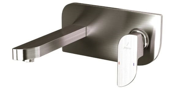 Mặt nạ vòi lavabo nóng lạnh âm tường thép không gỉ Jaquar ALI-SSF-85233NK