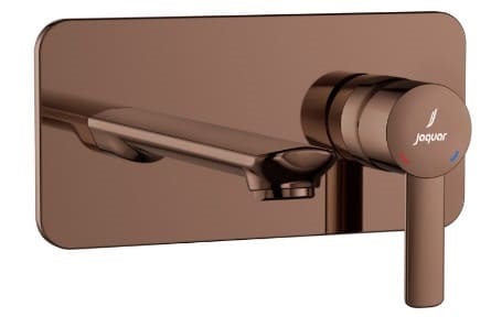 Mặt Nạ vòi Lavabo Nóng Lạnh Âm Tường mạ đồng đỏ Jaquar FUP-BGP-29233NKPM