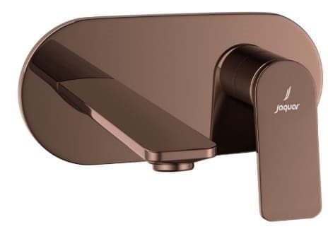 Mặt nạ vòi lavabo nóng lạnh âm tường mạ đồng đỏ Jaquar LAG-BGP-91233NK