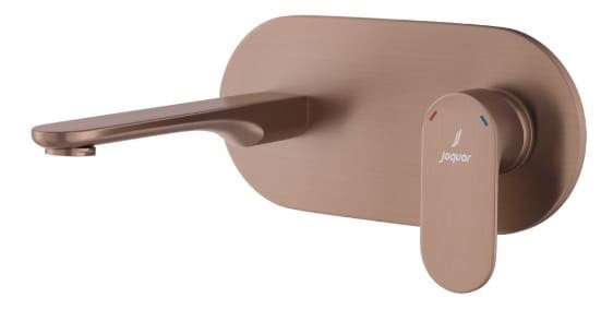 Mặt nạ vòi lavabo nóng lạnh âm tường mạ đồng cổ Jaquar OPP-ACR-15233NKPM