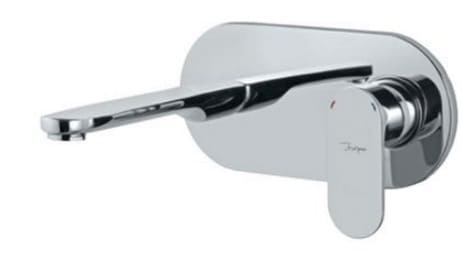 Mặt nạ vòi lavabo nóng lạnh âm tường mạ chrome Jaquar OPP-CHR-15233NKPM