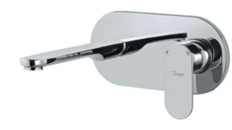 Mặt nạ vòi lavabo nóng lạnh âm tường mạ chrome Jaquar OPP-CHR-15233NKPM