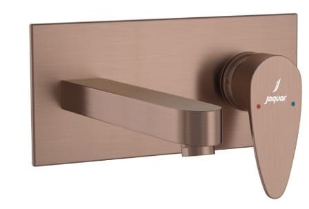 Mặt nạ vòi lavabo nóng lạnh âm tường mạ đồng cổ Jaquar VGP-ACR-81233NK