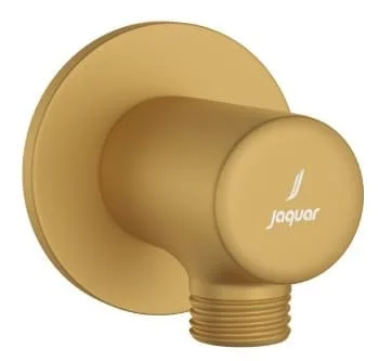 Cút nối tường thép mạ vàng mờ Jaquar SHA-GMP-1195R