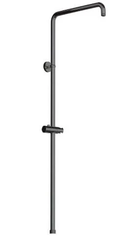 Thanh nối sen tắm kèm cài sen mạ đen chrome Jaquar SHA-BCH-1211NH
