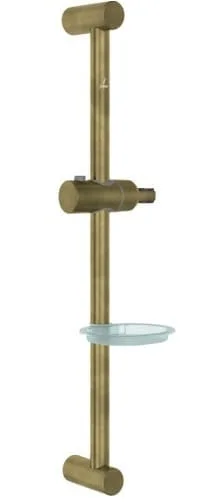 Thanh trượt sen tắm kèm đĩa đựng xà phòng mạ đồng cổ Jaquar SHA-ABR-1189N