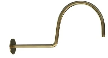 Thanh nối bát sen âm tường mạ đồng cổ Jaquar SHA-ABR-485