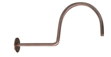 Thanh nối bát sen âm tường mạ đồng cổ Jaquar SHA-ACR-485