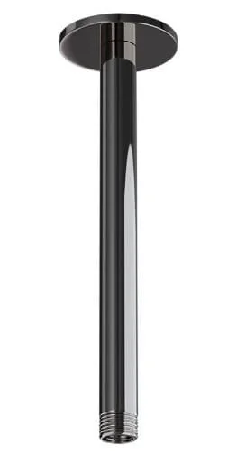 Thanh nối bát sen gắn trần mạ đen chrome Jaquar SHA-BCH-475L100