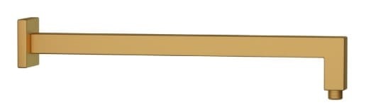 Thanh nối bát sen âm tường mạ vàng mờ Jaquar SHA-GMP-455L400