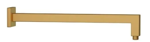Thanh nối bát sen âm tường mạ vàng mờ Jaquar SHA-GMP-455L400