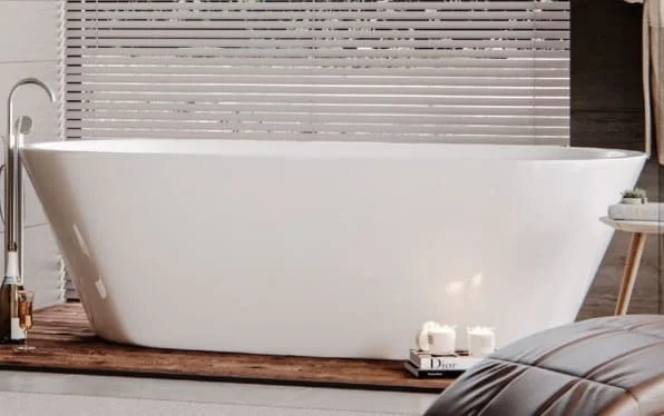 Bồn tắm đặt sàn Julia màu trắng Jaquar JBT-WHT-FSBT177840X