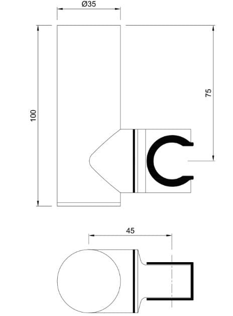 Gác sen tắm mạ vàng mờ sáng Jaquar SHA-GMP-555