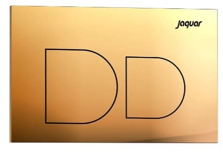 Mặt nạ nhấn xả D’arc mạ vàng sáng Jaquar JCP-GBP-372415