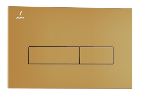 Mặt nạ nhấn xả Kubix mạ vàng mờ Jaquar JCP-GMP-352415V