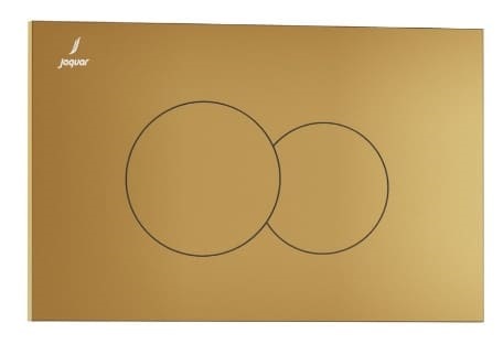 Mặt nạ nhấn xả Opal mạ vàng mờ Jaquar JCP-GMP-152415