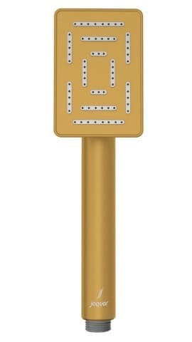 Tay sen tắm chữ nhật mạ vàng mờ Jaquar HSH-GMP-1657