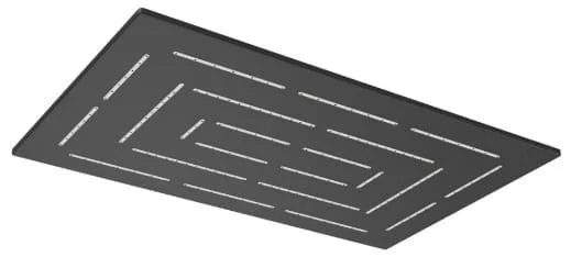 Bát sen cây chữ nhật mạ đen mờ Jaquar OHS-BLM-1637