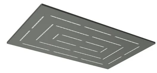 Bát sen cây chữ nhật mạ than chì Jaquar OHS-GRF-1637