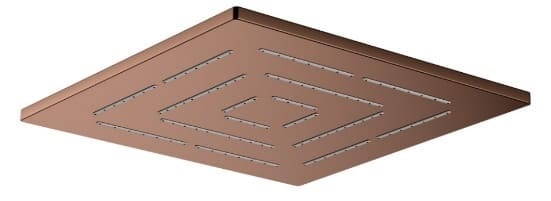 Bát sen cây hình vuông mạ đồng đỏ Jaquar OHS-BGP-1619