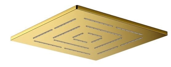 Bát sen cây hình vuông mạ vàng sáng Jaquar OHS-GBP-1619