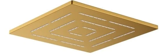 Bát sen cây hình vuông mạ vàng mờ Jaquar OHS-GMP-1619