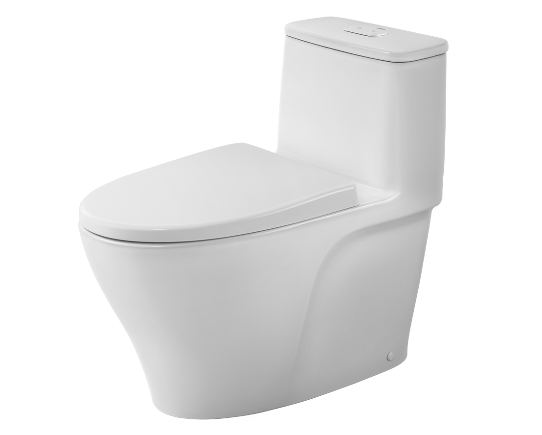 Bàn cầu 1 khối nắp rơi êm Inax AC-989VN