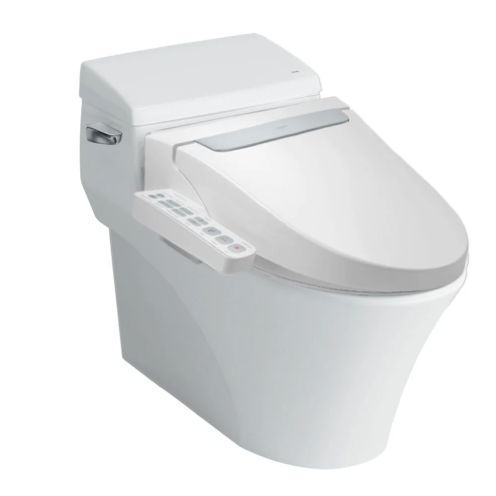 Bồn cầu 1 khối nắp điện tử Inax AC-1017+CW-H20VN