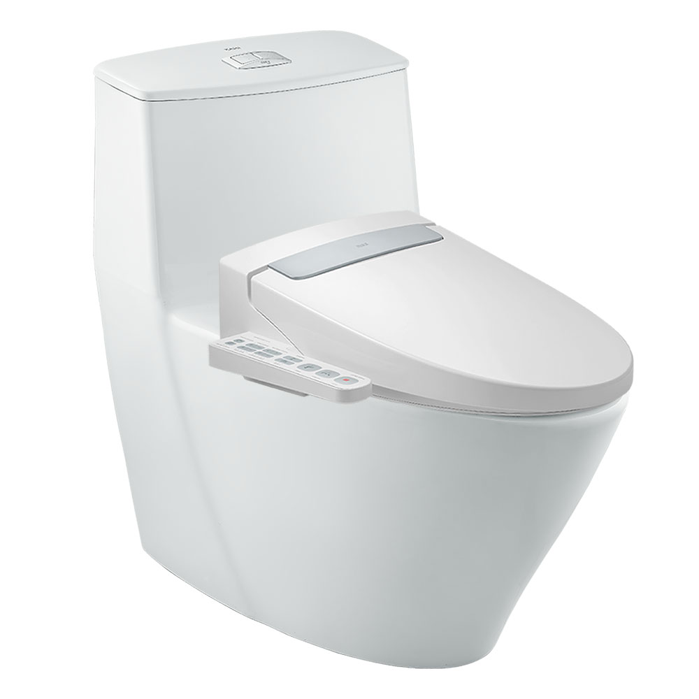 Bồn cầu 1 khối nắp điện tử Inax AC-919+CW-H20VN 