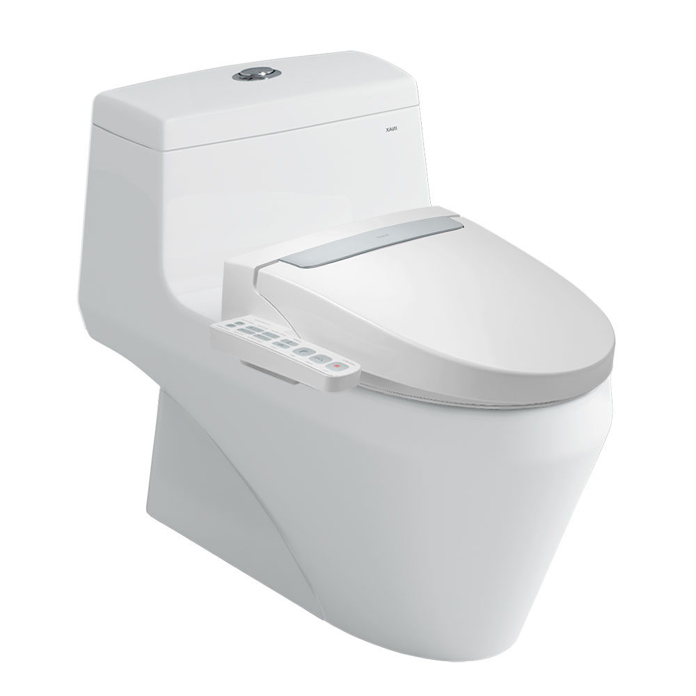Bồn cầu 1 khối nắp điện tử Inax AC-1035+CW-H20VN