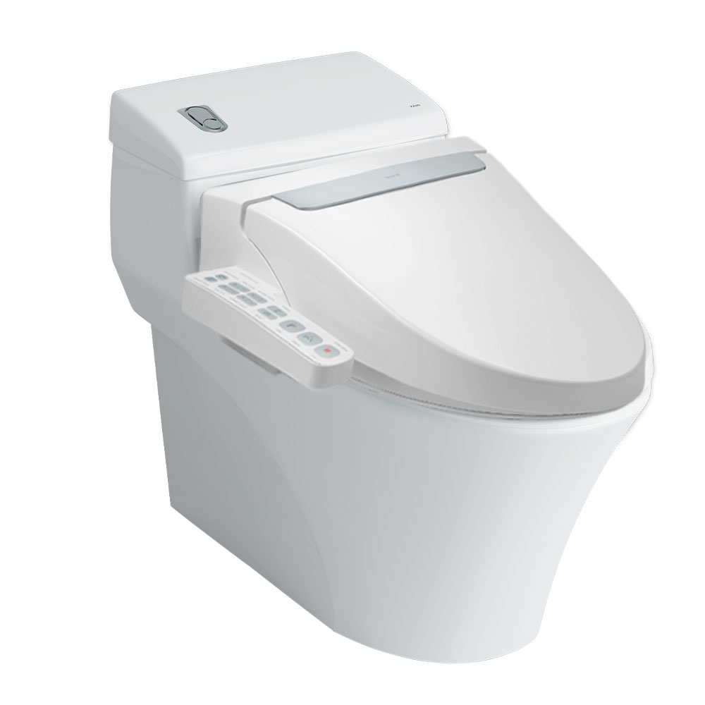 Bồn cầu 1 khối nắp điện tử Inax AC-1008+CW-H20VN